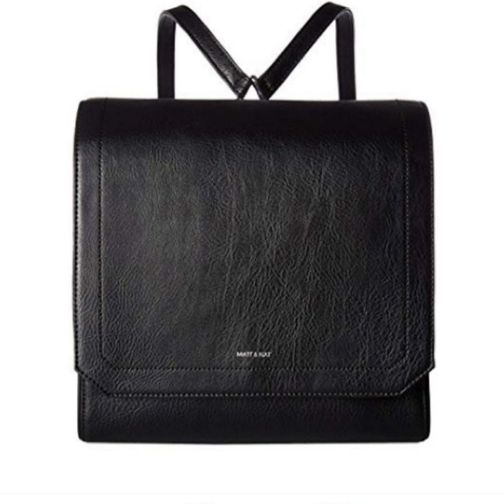 Matt and Nat Dwell Mercy Black Backpack Vegan